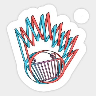 Ween 3D Boognish Sticker